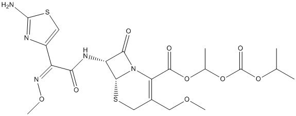 cefpodoxime proxetil Structure